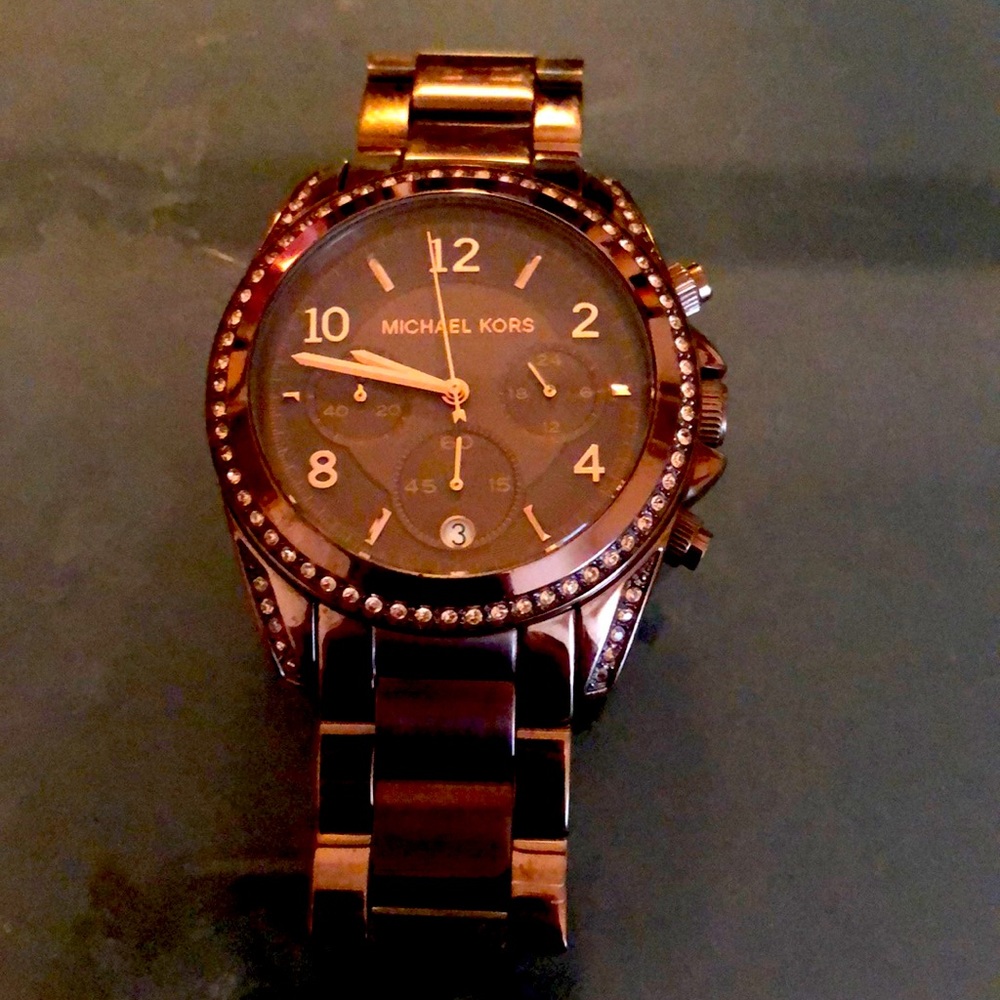 Michael Kors Chocolate Brown Watch
